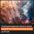 Внимание! Противопожарный режим до  31 мая